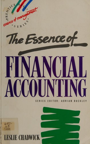 The essence of financial accounting