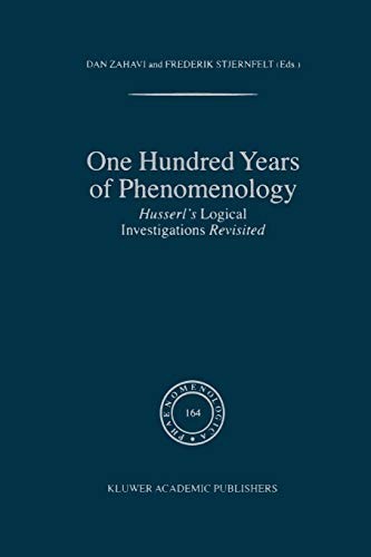 One hundred years of phenomenology