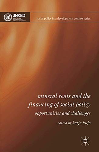 Mineral rents and the financing of social policy