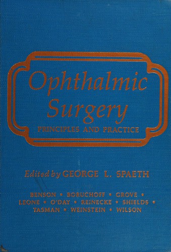 Ophthalmic surgery, principles and practice