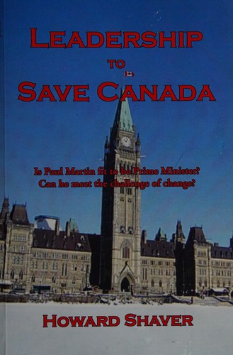 Leadership to save Canada
