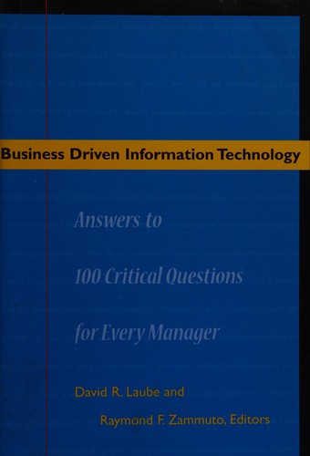 Business-driven information technology