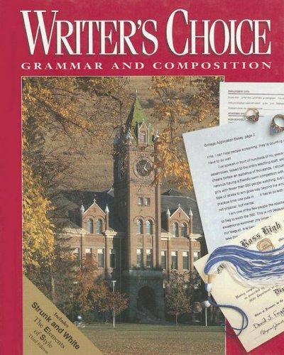Writer's Choice Composition and Grammar 12