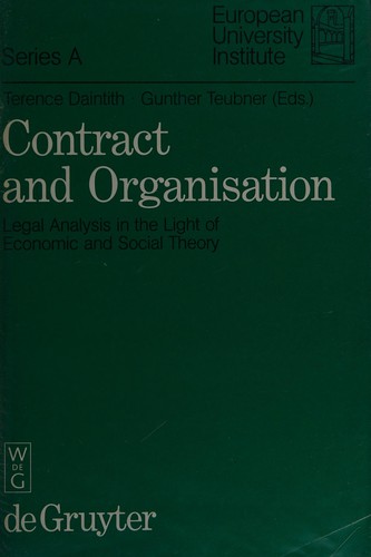 Contract and Organisation