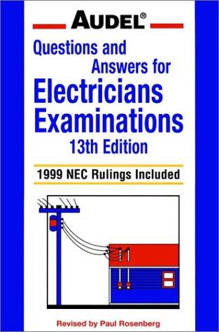 Questions and Answers for Electricians Examinations