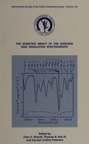 The scientific impact of the Goddard High Resolution Spectrograph