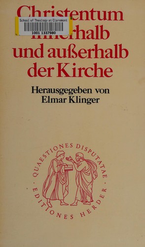 Christentum innerhalb und ausserhalb der Kirche