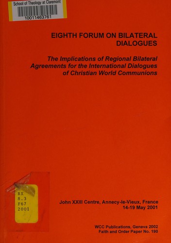 Eighth Forum on Bilateral Dialogues