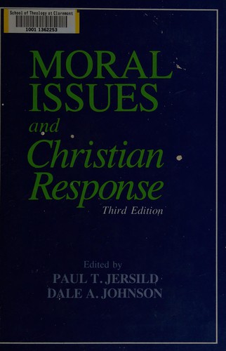 Moral issues and Christian response
