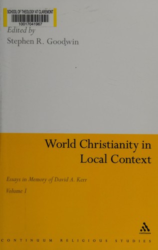World Christianity in local context