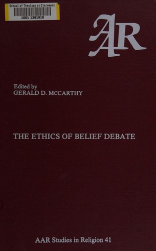 The Ethics of belief debate