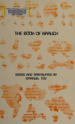 The book of Baruch