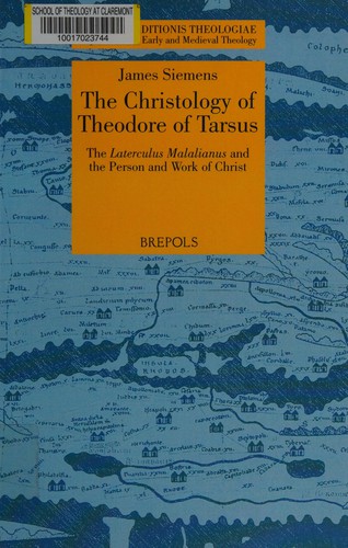 The Christology of Theodore of Tarsus