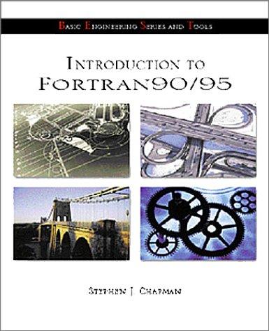 Introduction To Fortran 90/95 (B.E.S.T. Series)