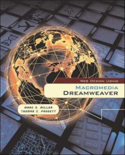 Web Design Using Macromedia Dreamweaver