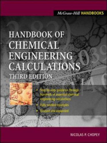 Handbook of Chemical Engineering Calculations