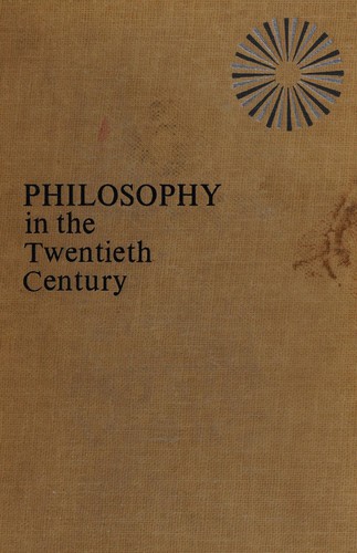 Philosophy in the Twentieth Century