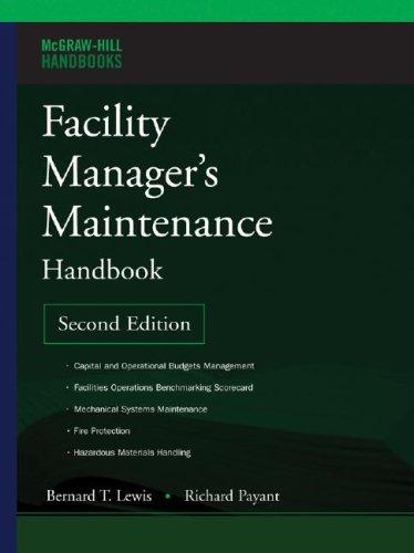 Facility Manager's Maintenance Handbook