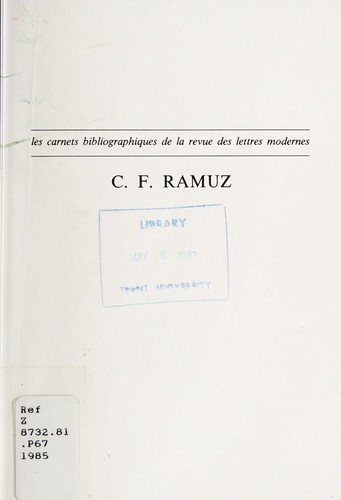 C.F. Ramuz