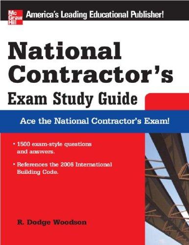National Contractor's Exam Study Guide