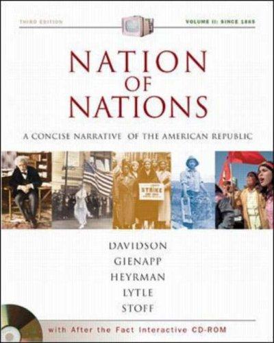 Nation of Nations Concise Volume II with After the Fact Interactive USDA; MP