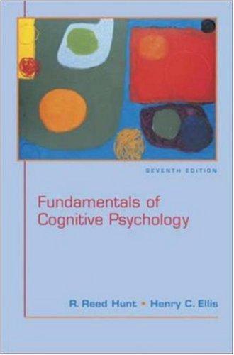 Fundamentals of cognitive psychology