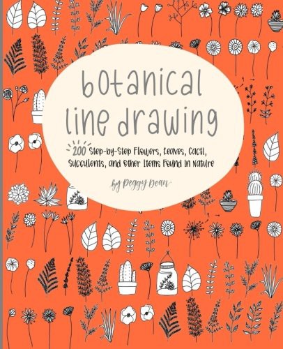 Botanical line drawing