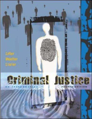 Criminal justice : an introduction