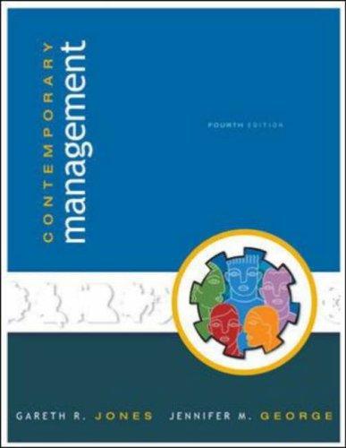 Contemporary Management 4th Edition