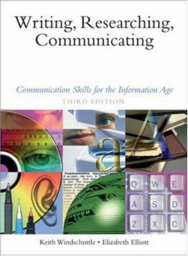 Writing, Researching, Communicating