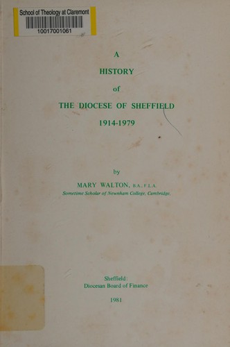 A History of the Diocese of Sheffield 1914-1979