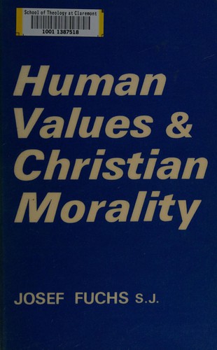 Human Values and Christian Morality