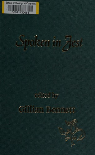 Spoken in jest
