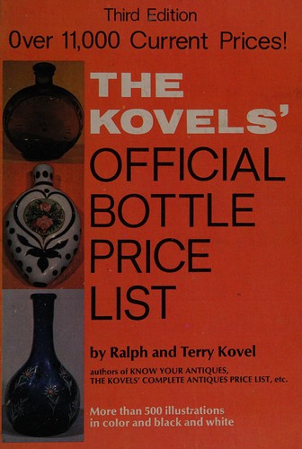 The Kovels' Official Bottle Price List