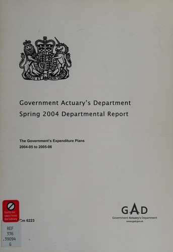 Spring 2004 departmental report