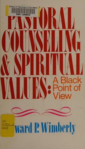Pastoral Counseling and Spiritual Values