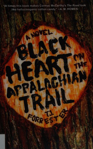 Black heart on the Appalachian trail