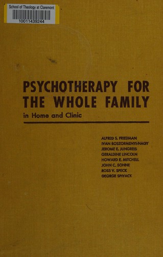 Psychotherapy for the whole family