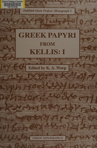 Greek papyri from Kellis