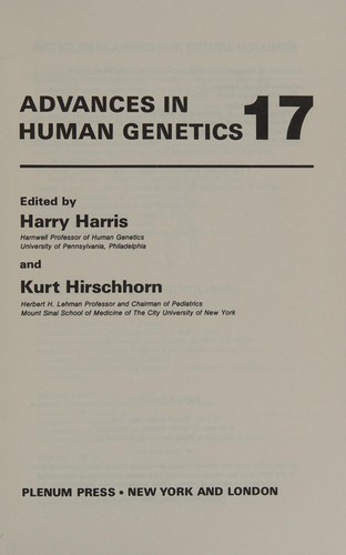 Advances in human genetics