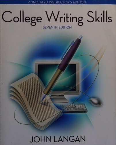 College Writing Skills