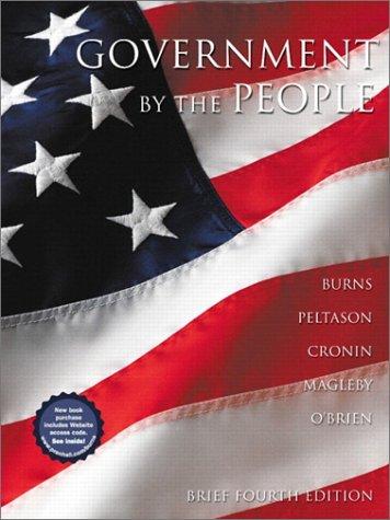 Government by the People, 2001-2002