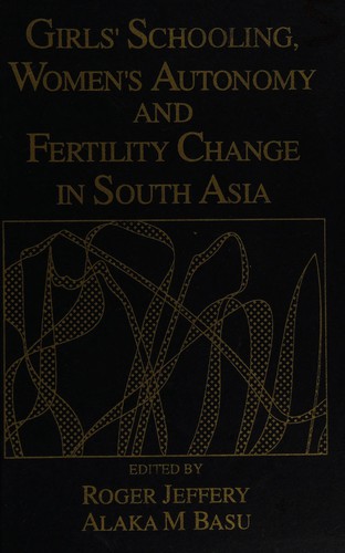 Girls' schooling, women's autonomy, and fertility change in South Asia