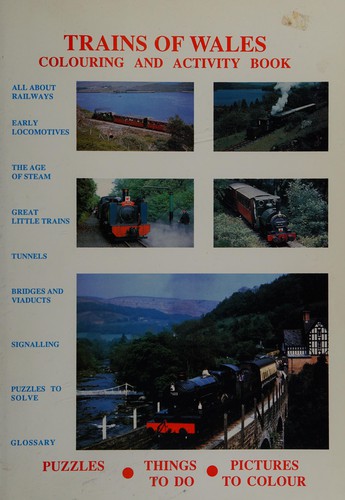 Trains of Wales Colouring and Activity Book