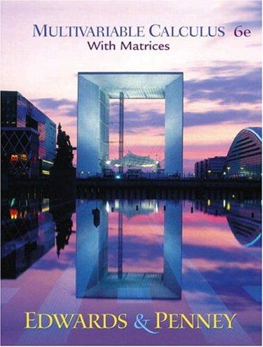 Multivariable Calculus with Matrices