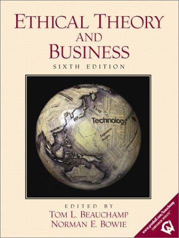 Ethical Theory and Business