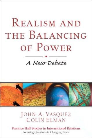 Realism and the balancing of power