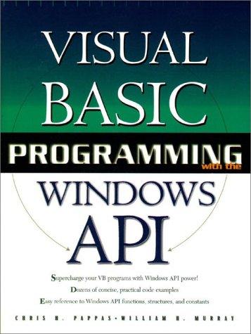 Visual Basic programming with the Windows API