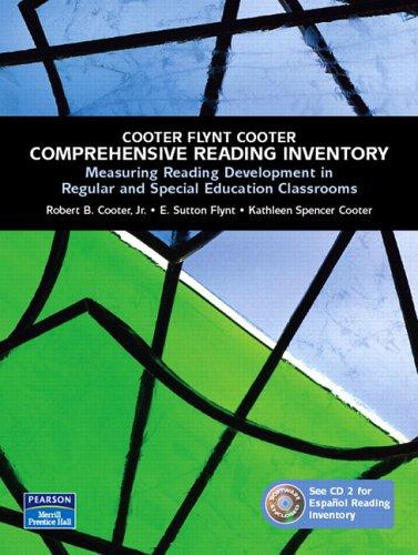 Comprehensive Reading Inventory