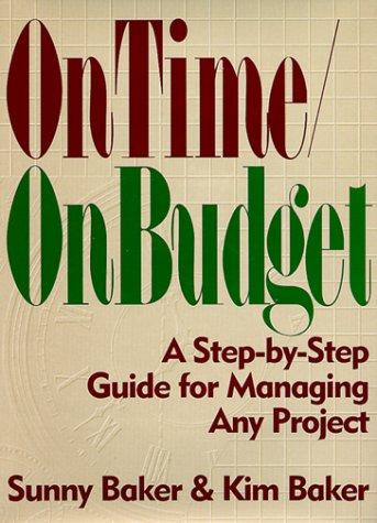 On time/on budget